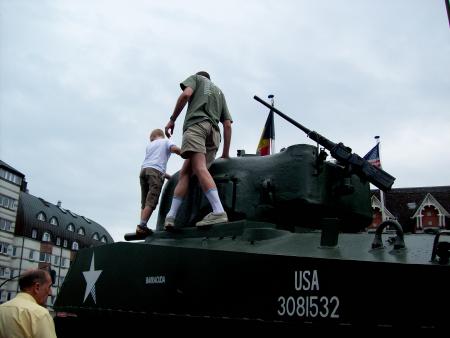 C'est plus dur pour descendre hein William